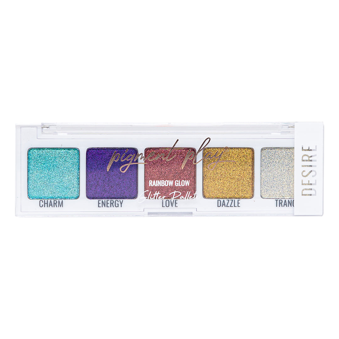 Pigment Play Max Effects Mini Glitter Palette - Desire