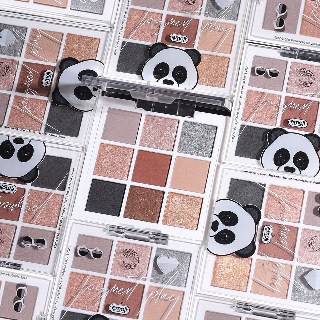 Pigment Play X Emoji Eyeshadow Palette- Wassup Panda?