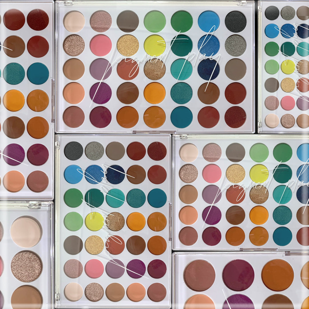 Pigment Play Playground Hero 35 Pan Shadow Palette – Arcoiris - HOK Makeup